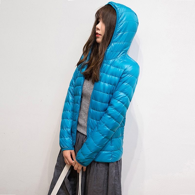 White Duck Women's Down Jacket - Image 4
