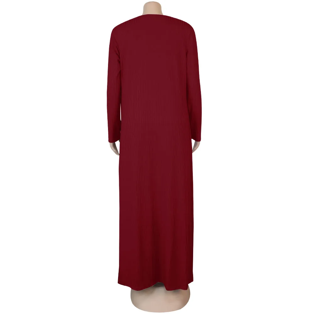 Women's Crop Top, Leggings and Long Cardigan Set