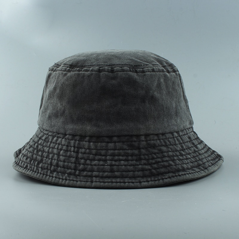Unisex Folding Cotton Bucket Hat