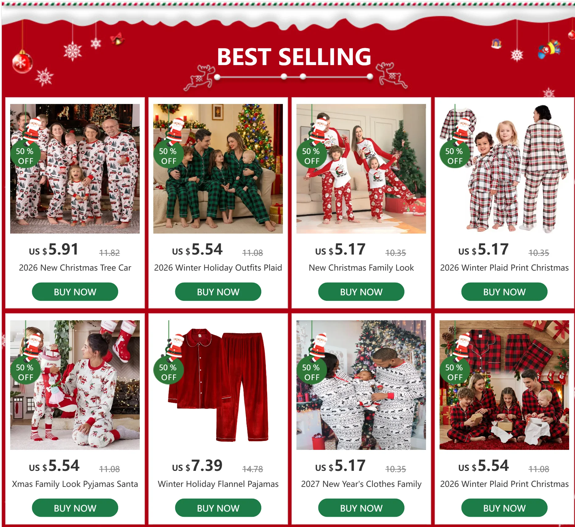 Merry Xmas Family Matching Pajamas Set Plaid Print Adults Kids Christmas Pyjamas Button Shirt+Trousers 2 Pieces Suit Loungewear
