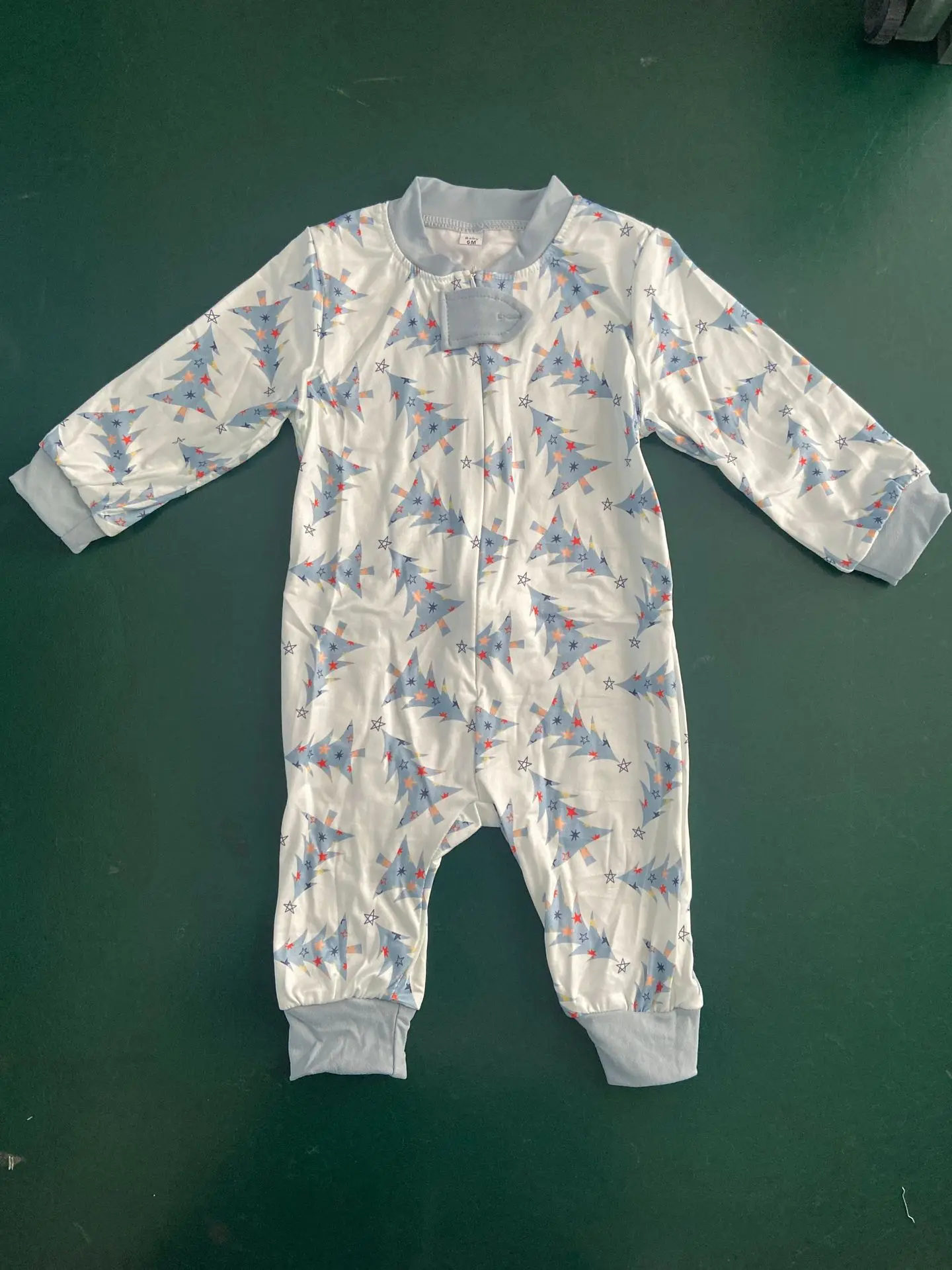 Holiday Party Look Pyjamas Christmas Tree Print Family Pajamas Set Adults Kids Matching Outfits Baby&Dog Romper 2 Pcs Suit PJs