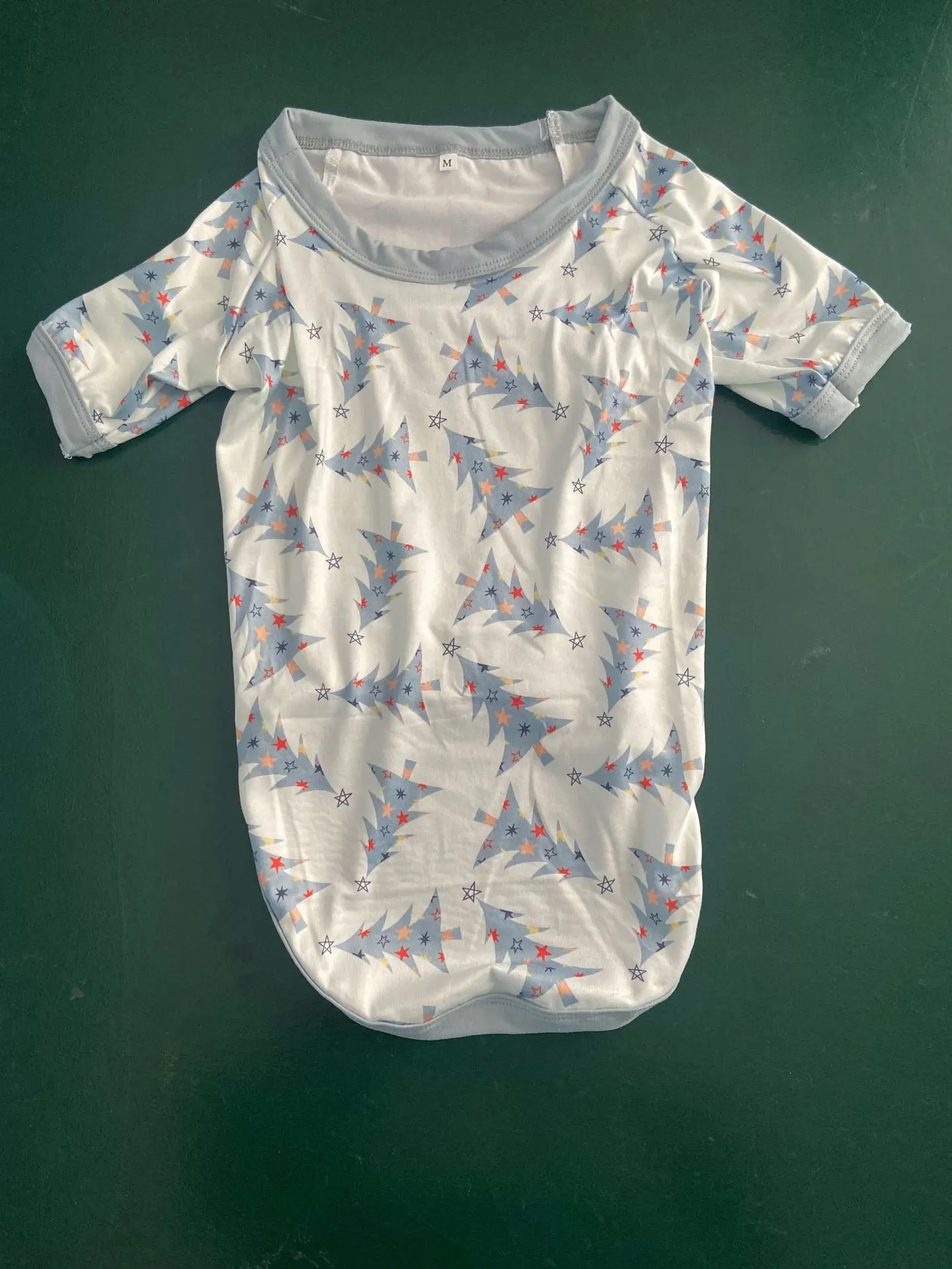Holiday Party Look Pyjamas Christmas Tree Print Family Pajamas Set Adults Kids Matching Outfits Baby&Dog Romper 2 Pcs Suit PJs