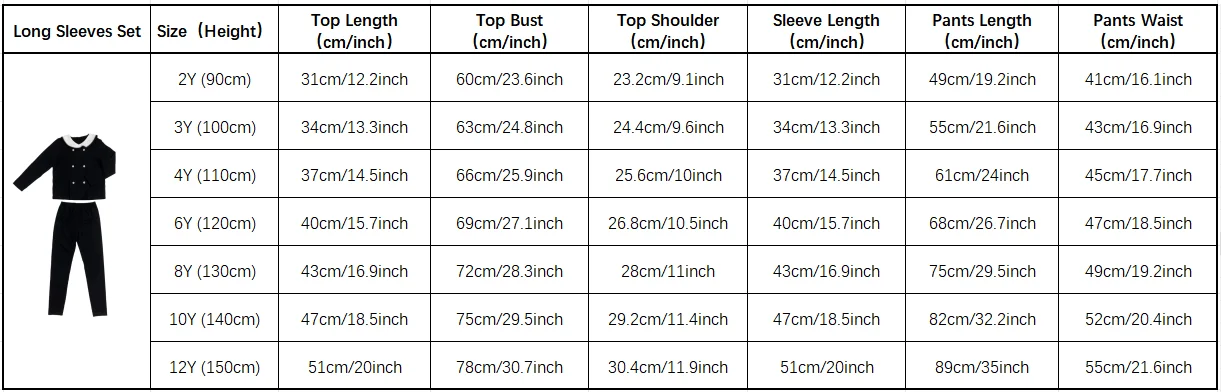 Ali Plus 2026 SS Sailor Maxi Kids Cotton Outfits Embroidery Removable White Collar Girls Boys Matching Clothes