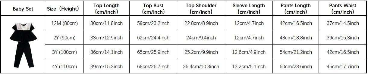 Ali Plus 2026 SS Sailor Maxi Kids Cotton Outfits Embroidery Removable White Collar Girls Boys Matching Clothes