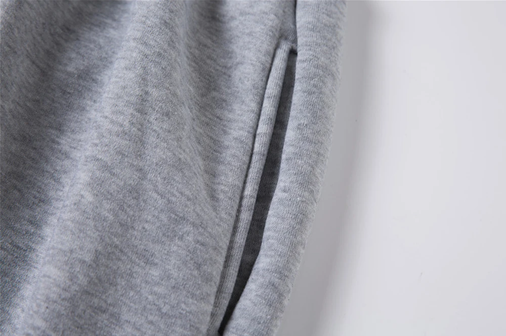 Plain Fleece Sports Pants Men Athletic Wear Baggy Sweatpants Unisex Sportswear Casual Trousers For Men Pantalon Deportivo Hombre