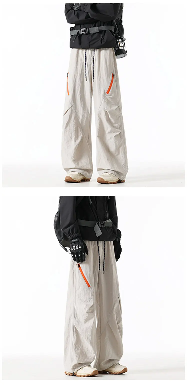 Unisex Windproof & Waterproof Outdoor Hiking Pants with Side Zipper Design