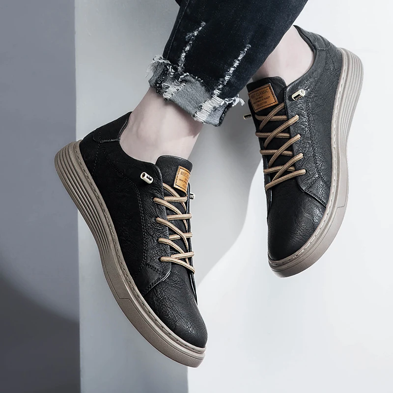 Italian Brand Black Genuine Leather Oxford Shoes UNISEX Casual Shoes Lace Up Flat Sneakers Luxury Shoes for Men Big Size: 36-47 Italian Brand Black Genuine Leather Oxford Shoes UNISEX Casual Shoes Lace Up Flat Sneakers Luxury Shoes for Men Big Size: 36-47