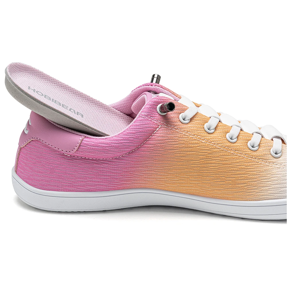 HOBIBEAR Women Mesh Wide Width Barefoot Shoes Unisex Zero Drop Minimalist Sneakers Slip On Breathable Lightweight Walking Shoes