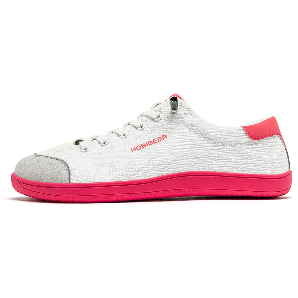 HOBIBEAR Women Mesh Wide Width Barefoot Shoes Unisex Zero Drop Minimalist Sneakers Slip On Breathable Lightweight Walking Shoes