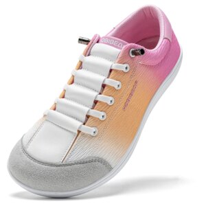 HOBIBEAR Women Mesh Wide Width Barefoot Shoes Unisex Zero Drop Minimalist Sneakers Slip On Breathable Lightweight Walking Shoes