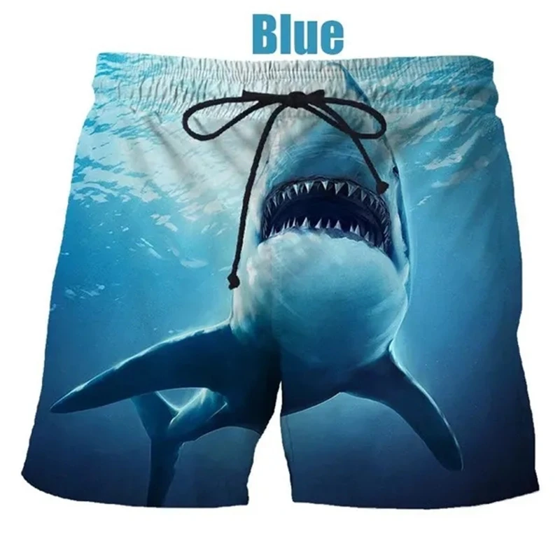 New Summer Big Movie 3D Printing Jaws Shorts Unisex Casual Beach Short Pants Swim Trunks Shark Shorts Beach Shorts Ropa Hombre