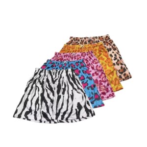American Style Leopard Print Shorts - Unisex Casual Outdoor Streetwear Shorts, Quick Dry Breathable Athletic Sports Shorts