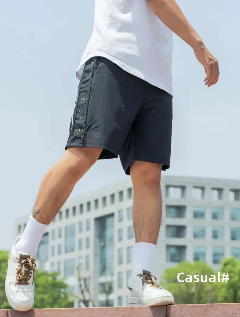 ROCKBROS Sports Shorts Breathable Running Shorts Unisex Summer Quick-drying Casual Spandex Jogging Fitness Trousers