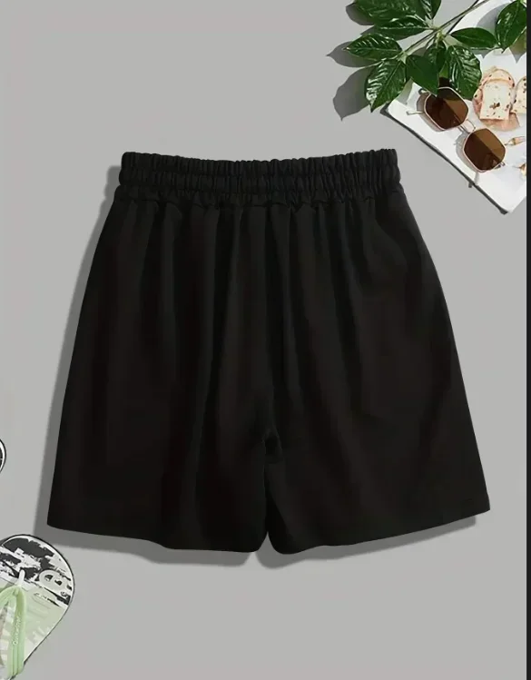 Men's Drawstring Waistband Loose Sports Shorts Summer New Item Unisex Sports Casual Shorts