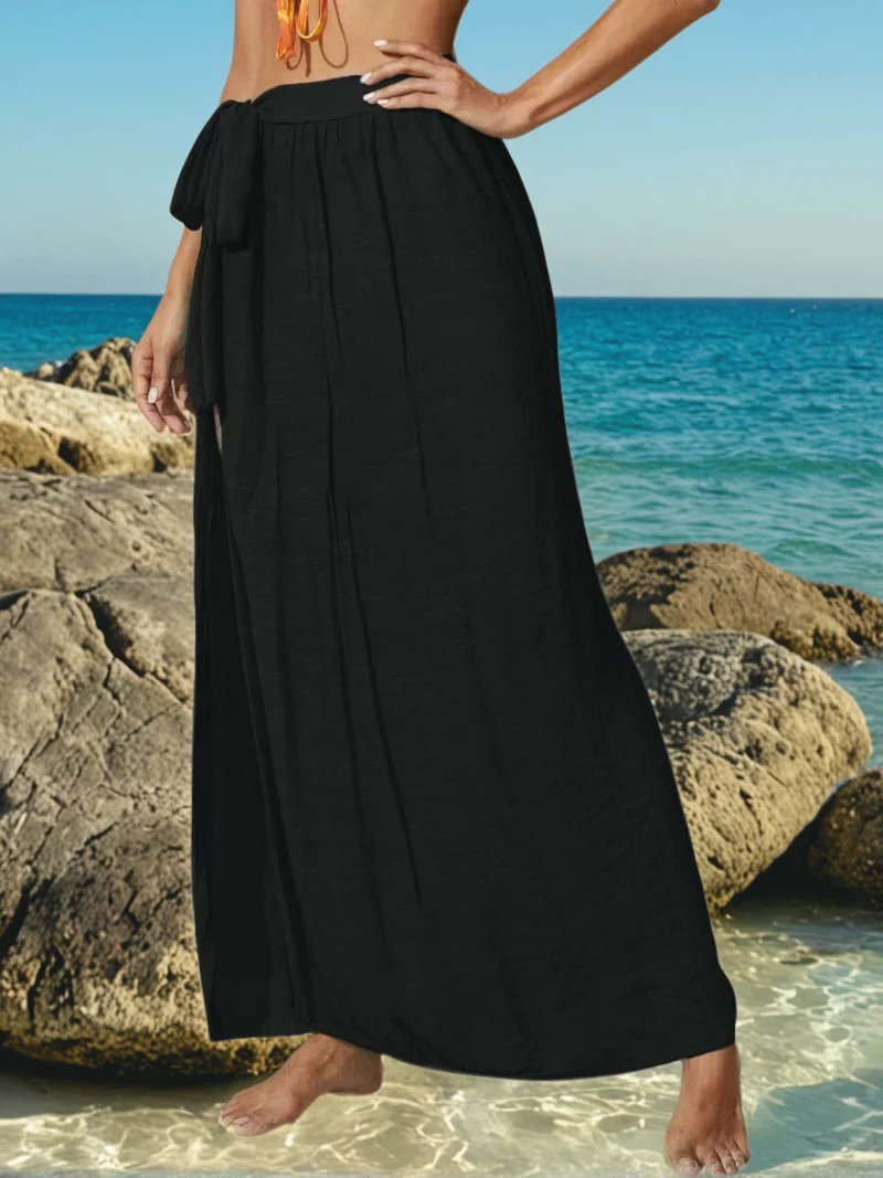 MOXDO Apron Swimsuit Cover-Up Casual Beach Summer Seaside Vacation Beach Pool Seaside