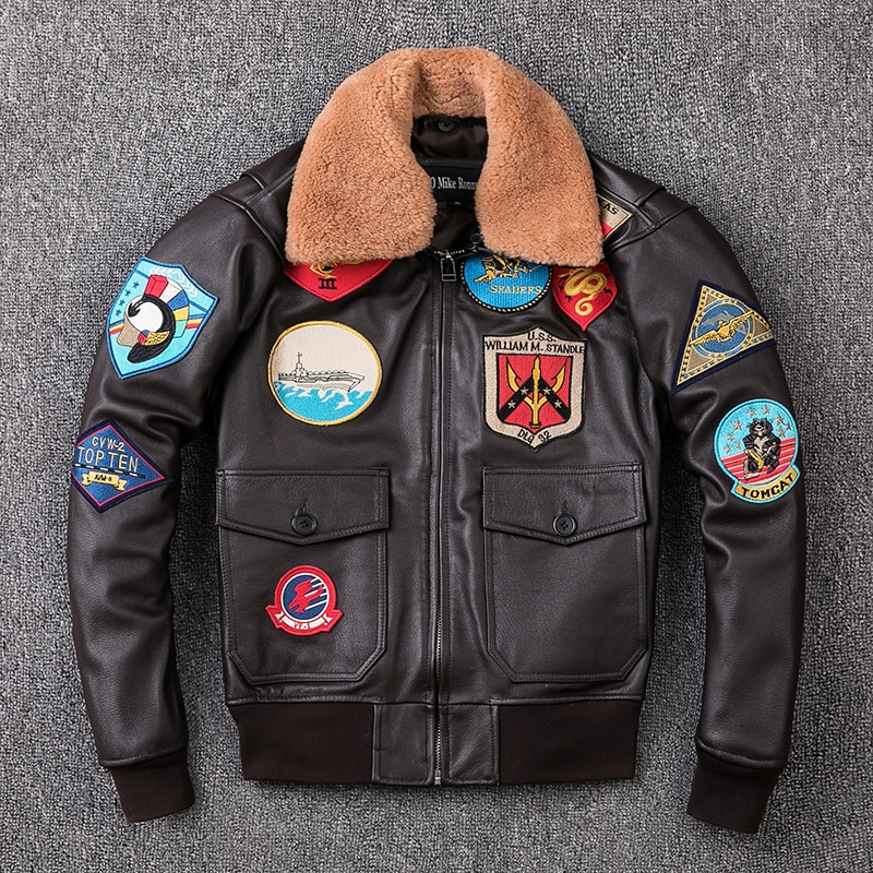 Top Gun Leather Jacket