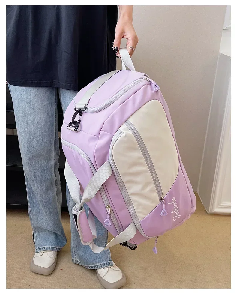Large Capacity Outdoor Travel Luggage Bag Shoulder Handbag Gym Sports Bags Men Women Waterproof Fitness Training Backpacks