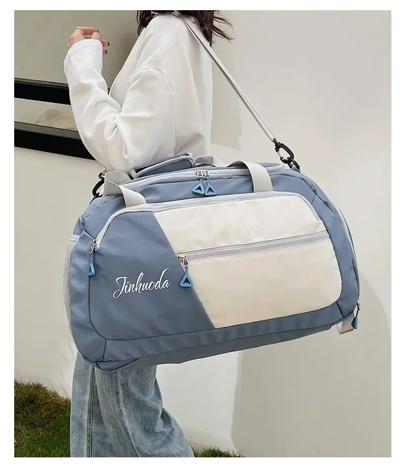 Large Capacity Outdoor Travel Luggage Bag Shoulder Handbag Gym Sports Bags Men Women Waterproof Fitness Training Backpacks