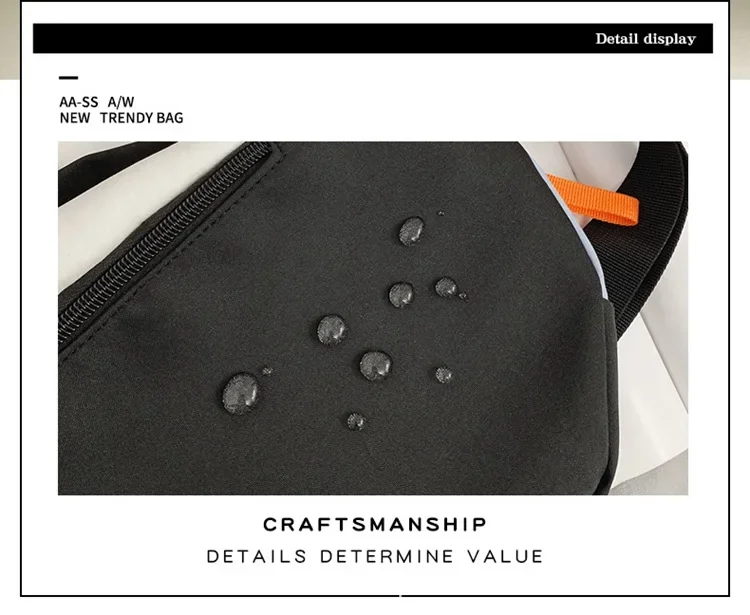 Chest Rig Bag Women Fanny Pack Streetwear Chest Bags Multi-function Unisex Nylon Hip Hop Waist Bag Phone Pocket Fanny Pack Men