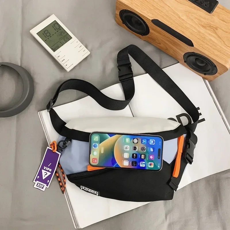 Chest Rig Bag Women Fanny Pack Streetwear Chest Bags Multi-function Unisex Nylon Hip Hop Waist Bag Phone Pocket Fanny Pack Men