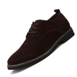 Men's Solid Oxford PU Shoes