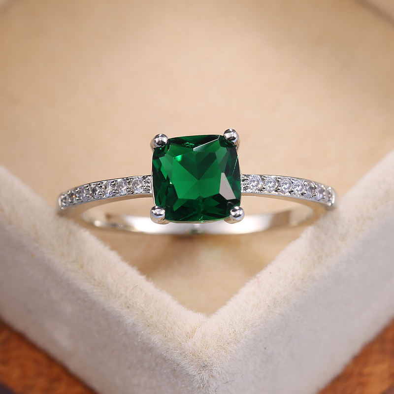 Square Stone Elegant Ring Square Stone Elegant Ring