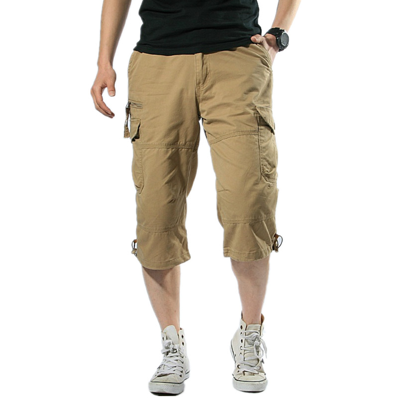 Multi Pocket Capris